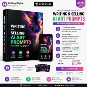 The Ultimate Guide to Writing & Selling AI Art Prompts | 61-Page Expert Blueprint