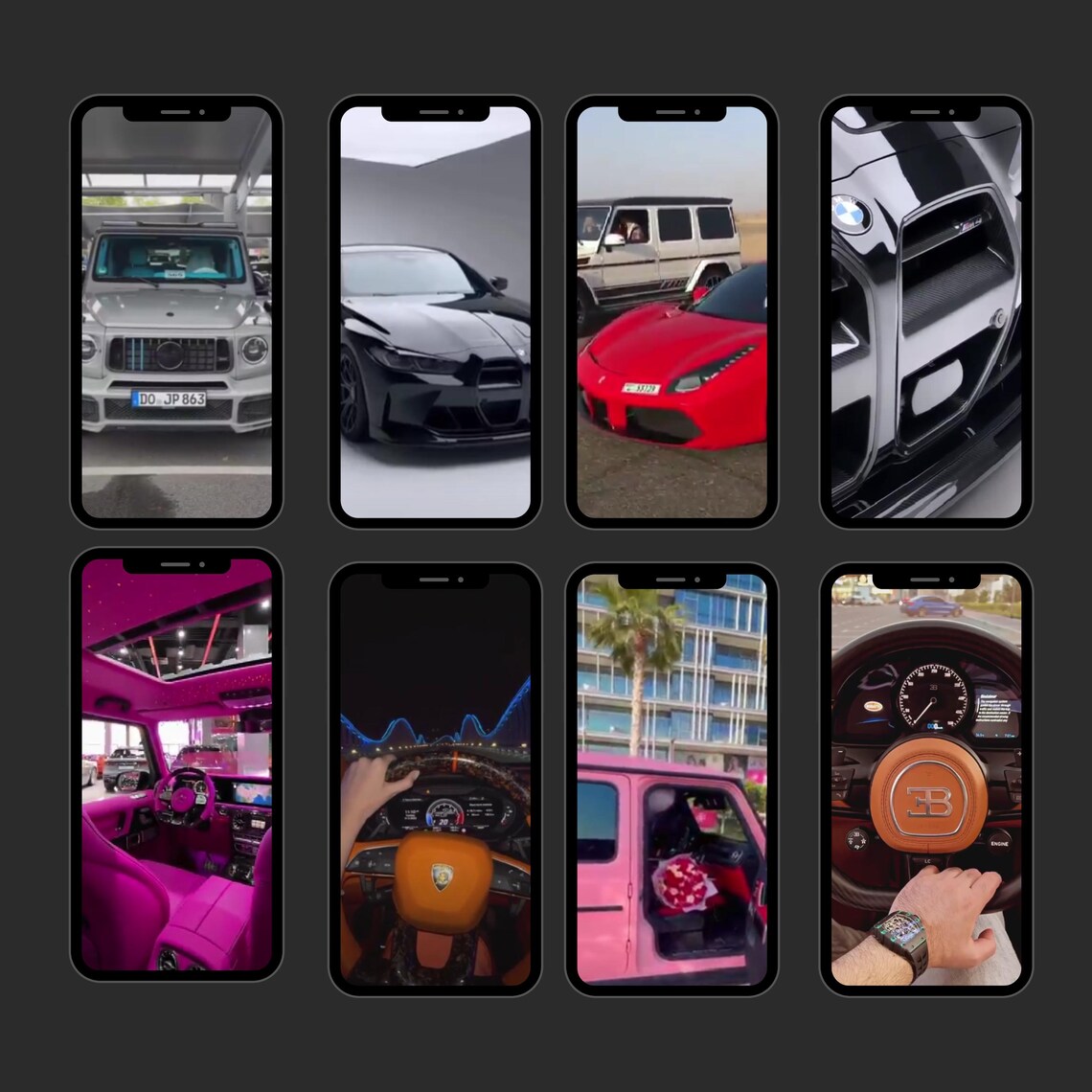 600+ Viral Luxury Lifestyle Reels Bundle (PLR & MRR) – Cars, Yachts, Private Jets & Millionaire Content for TikTok, Instagram & YouTube Shorts - Image 3