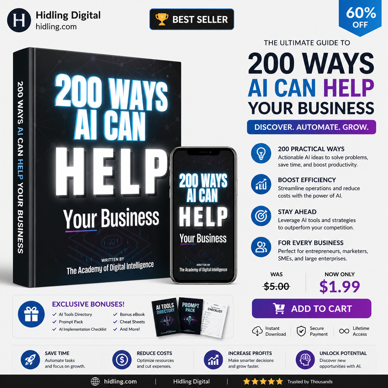 200 AI-Powered Strategies to Transform Your Business The Ultimate Practical Guide to Boost Growth, Productivity & Innovation with Artificial Intelligence