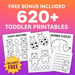 10,000+ Kids Coloring Pages Bundle | Printable Activity Sheets with PLR & MRR Rights + 620+ Bonus Busy Book Pages