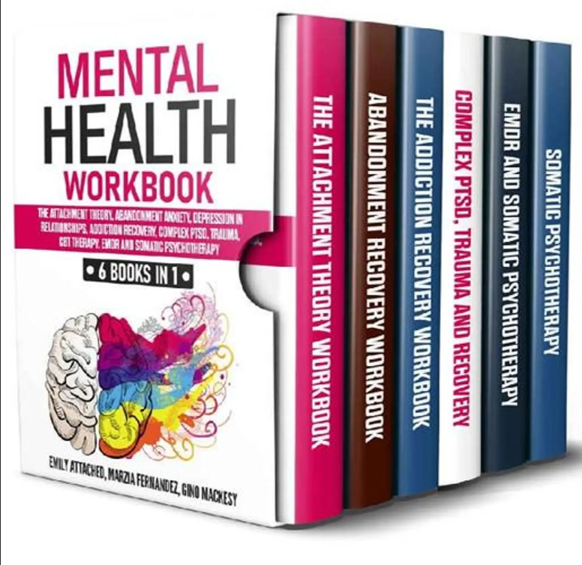 Mental Health Workbook Collection – 6-in-1 Guide to Healing, Emotional Wellness & Personal Growth (Digital eBook) - Image 2