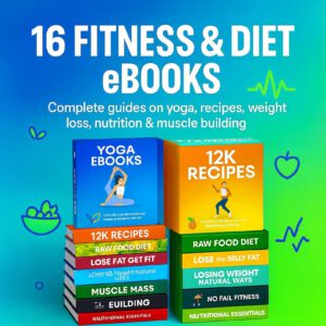 Fitness Mega Bundle – 700+ Viral Gym Reels, 16 eBooks & 17 Canva Planners with PLR & MRR Rights
