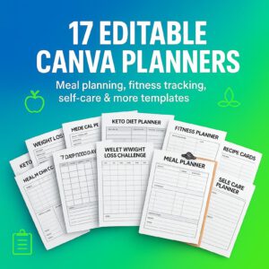 Fitness Mega Bundle – 700+ Viral Gym Reels, 16 eBooks & 17 Canva Planners with PLR & MRR Rights